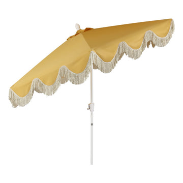 Collins 9 ft. Classic Cottage Tassel Market Patio Umbrella